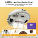 roborock Q7 M5+ Robot Vacuum and Mop, Upgraded from Q5 Max+, 7 Weeks Self-Emptying, 10000Pa Suction, Dual Anti-Tangle System, for Pet Hair & Carpet, PreciSense LiDAR Navigation, App Control, White by CozyNest Decor
