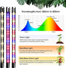 Wolezek Grow Lights for Indoor Plants, 80 LEDs 4 Heads Full Spectrum Red & Blue Plant Light with Clip, Grow Lamp with 6/12/16H Auto Timer, 3 Switch Modes for Seedlings and Succulents by GreenHaven Gardens