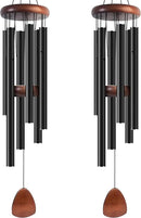 Wind Chimes for Outside, 37.5 inch Large Metal Wind Chimes Outdoor (2 Pack) by CozyNest Decor