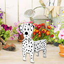 Dalmatian Dog Planter Plant Pots,Cute Garden Dog Flower Planter,Dog Planters Birthday Gifts for Women,Office,Indoor/Outdoor Decor（9.45 * 5.91 * 13.35in） by GreenHaven Gardens
