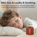 Portable White Noise Machine Mini Sound Machine with 30 Soothing Sounds Rechargeable for Adults Newborn Kids Sleep Brown Noise Machine with Memory Function 4 Timers for Travel Camping Home and Office by TinyTreasures Baby Boutique