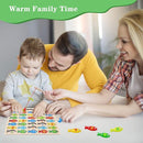 Magnetic Wooden Fishing Game Toy for Toddlers, Alphabet Fish Catching Counting Games Puzzle with Numbers and Letters, Preschool Learning ABC Math Educational Toys 3 4 5 Years Old Girl Boy Kids by TinyTreasures Baby Boutique