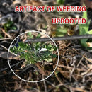 Amposei Weeding Artifact Uprooting Weeding Tool, Multifunctional Weeder, Hand Weeder Tool, Stand Up Weed Puller Tool with Handle for Garden Yard Farm Weed Removal (16in, Black Metal Handle) by GreenHaven Gardens