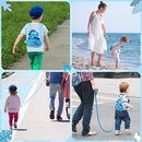 Dr.meter 3 in 1 Toddler Harness Leash + 8.2ft Anti Lost Wrist Link, Cute Dinosaur Kids Safety Harness with Key Lock, Child Walking Harness Assistant Strap for Outdoor Activity Travel by TinyTreasures Baby Boutique