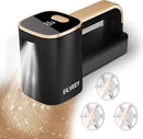 Rechargeable Lint Remover, Fabric Shaver Fuzz Remover, Sweater Shavers with 6-Leaf Blades, 3-Speeds Digital LED Display to Remove Pilling for Clothing and Furniture, Fuzz, Lint Ball, Black by CozyNest Decor