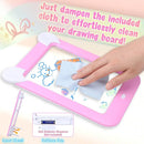 2 Pack Magic Led Drawing Boards for Kids: Light Up Tracing Pad, 8 Light Modes, Drawing Pads for Kids Ages 4-8 with Tracing Cards Markers, Arts Crafts Learning Toy Ideal Gift Toy for Boys Girls by TinyTreasures Baby Boutique