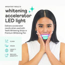 Zimba Supreme LED Teeth Whitening Kit with 3 Whitening Pens | LED Accelerator Light for Coffee, Wine, Soda, Tea, Tobacco, and Other Stains by CozyNest Decor