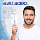 Teeth Whitening Pen Gel Kit: 35% Carbamide Peroxide Gel for Stain Removal - No Sensitivity with Remineralizing Pen for a Brighter Whiter Smile Mint by CozyNest Decor