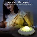 FamiSym White Noise Machine for Kids, Sound Machine Baby with 7 Starry Ambient Night Light, 28 Soothing Sounds Sleep Noise Machine Maker Ideal Gifts for Kids Adults Bedside Travel Nursery by TinyTreasures Baby Boutique