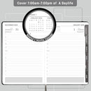 2025-2026 Appointment Book & Planner - Jul 2025 - Jun 2026, Daily Hourly Planner, 5.75" X 8.25", 60-Minute Interval, Faux Soft Leather Cover, Premium Paper, Academic Calendar, Pen Holder, Inner Pocket by TinyTreasures Baby Boutique