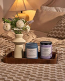 M&SENSE Summer's Night Soy Candle, Large 2 Wick, 19.4oz Up to 110 Hours Burn Time, Natural Scented for Home, Manly Candle in Glass Jar for Bedroom by CozyNest Decor