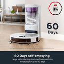 Eureka Robot Vacuum with Bagless Self Emptying Station, 2 in 1 Robotic Vacuum and Mop Combo, 60-Day Capacity, 4000Pa Suction, Auto Lifting Mop, LiDAR Navigation,NER E10s by CozyNest Decor
