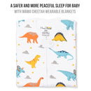 Baby Sleep Sack 1.0 TOG, Organic Cotton Baby Wearable Blanket with Two-Way Zipper, Swaddle Transition Baby Sleeping Bag, All-Season Sleep Sack for Newborn Infant Toddler Boy Girl, 18-24 Months, 1-Pack by TinyTreasures Baby Boutique