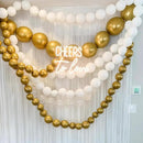 Clear Quick Link Balloons, 100PCS 6 Inch Small Bubble Linking Balloons for Making Balloon Wall Heart Arch, Tails Balloon for Wedding Birthday Baby Shower Engagement Graduation Party Decorations by CozyNest Decor