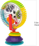 Sassy Wonder Wheel Spinning High Chair Tray Toy, Age 6+ Months by TinyTreasures Baby Boutique