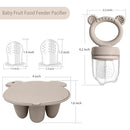Frozen Breastmilk Teether & Forage Feeder Set Frozen Breastmilk Teether Tray by TinyTreasures Baby Boutique