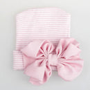 Baby Caps and Mittens Newborn Hospital Beanie Hats No Scratch Gloves Soft Babies Gift Set for Boys Girls by TinyTreasures Baby Boutique