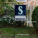 WinCraft Seattle Baseball Garden Flag with Stand Holder by GreenHaven Gardens