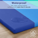 Foam Baby Play Mat: PU Leather Waterproof Kids Playmat - Trifold Floor Mat - Large Play Mat for Playpen Thick Pad Fodable Mattress Soft Toddler Mattress Infant Cushion for Preschool (Rainbow) by TinyTreasures Baby Boutique