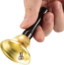 Boao 12 Pieces Metal Hand Bells Music Service Hand Bells Musical Instruments Percussion for Christmas Party Supplies(Gold) by TinyTreasures Baby Boutique