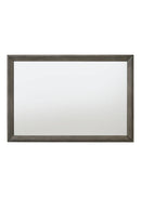 Escher - Mirror - Gray / Oak