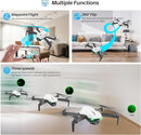 Drone With Camera 1080P for Kids And Adults, RC Quadcopter with Altitude Hold, Mini Drone With One Key Start, Waypoint Fly, Headless Mode, 3D Flip, 3 Speeds, Remote Control Drone for Beginners by TinyTreasures Baby Boutique