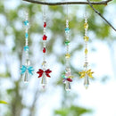 Crystalsuncatcher Crystal Glass Guardian Angel Rainbow Maker Collection Suncather,Set of 7 by GreenHaven Gardens