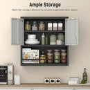 Garage Cabinets,Metal Storage Cabinet with Locking Door,Lockable Wall Mount Cabinet for Storage,Hanging Cabinets for Garage,Kitchen,Office by CozyNest Decor