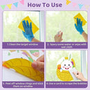 DC-BEAUTIFUL 184 PCS Easter Window Clings, 9 Sheets Double Sided Bunny Egg Easter Decoration Window Stickers, Reusable Static Holiday Window Decals for Home Office School Shop Spring Party Decors by CozyNest Decor