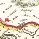 Vintage Map of Breslau (Wroclaw), Poland 1665