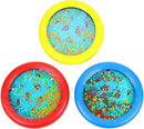 Musfunny Ocean Drum Wave Bead Drums Gentle Sea Sound Music Gift Musical Educational Sea Sound Drum Tool for Kid Child Baby (Yellow) by TinyTreasures Baby Boutique