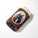 French Bulldog Can or Bottle Hugger Cooler Sleeve for Standard 12 oz Cans, Insulated Foam Beer & Soda Can Hugger Reusable