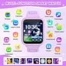 Smart Watch for Kids with 39 Games Touchscreen Camera Video, Music Player, Pedometer, Calculator, Calendar, Stopwatch, Flashlight, Alarm Clock 12/24 hr, Birthday Gifts Toys for Girls Ages 3-12 by TinyTreasures Baby Boutique