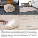 Play Mat for Babies Toddlers,1.3" Thick Elasti-Foam Anti-Fall Cushion Mat for Kids Room,28×72 Bedroom Bedside Rugs,Water-Repellent Soft Coral Velvet,Non-Slip(Beige) by TinyTreasures Baby Boutique