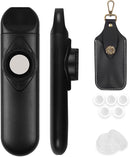 Recorder Instrument for Beginner Adults,8-Hole Soprano Descant Recorder Music Flute with with Cleaning Rod & Leather Case For Home Entertainment(2-Carved Black) by TinyTreasures Baby Boutique
