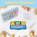 Kids Tablet/Baby Learning Pad with 102 Activities/Toddler Tablet with ABC/Words/Music/Math Interactive Educational Electronic Toys Gifts Handheld Game for Preschool Boys Girls Ages 3-12 (Blue-) by TinyTreasures Baby Boutique