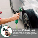 AUTOMAN-Garden-Hose-Nozzle, ABS Water Spray Nozzle with 7 Adjustable Watering Patterns, Slip Resistant for Watering Plants, Lawn& Garden, Washing Cars, Cleaning, Showering Pets & Outdoor Fun. by GreenHaven Gardens