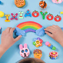 Air Dry Clay for Kids, 60 Colors Molding Magic Clay, Safe & Non-Toxic, DIY Model Arts & Crafts Kit with Sculpting Tools, Birthday&Christmas Gift for Age 3-12 Years Old Girls & Boys Kids by TinyTreasures Baby Boutique