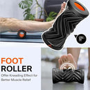 Sportneer 4 in 1 Foam Roller Set: Dual Textures Foam Roller, Foot Roller, Lacrosse Ball, Traction Massage Ball with String, Deep Massage Roller for Whole Body Release, Physical Therapy by CozyNest Decor