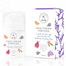 Gentle Face Cream Moisturizer for Kids and Preteens – Nourishing and Calming for All Skin Types – Natural Ingredients: Hyaluronic Acid and Vitamin E - Made in UK 50ml by TinyTreasures Baby Boutique