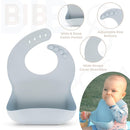 All In One Silicone Feeding Set - Safe for 6-12 Months - Non-Toxic Baby Led Weaning Supplies - Toddler Self Feeding Utensils - BPA-Free - Mess Free Essentials by TinyTreasures Baby Boutique