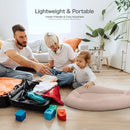 Baby Lounger for Newborn: Skin-Friendly & Breathable for 0-12 Months Infant Tummy Time Playtime & Diaper Changes - Portable & Lightweight Cushion for New Parents by TinyTreasures Baby Boutique