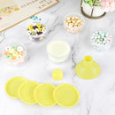 Accmor Formula Dispenser On The Go, 5 Compartments Stackable Formula Container for Travel, Baby Milk Powder Kids Snack Container, BPA Free by TinyTreasures Baby Boutique