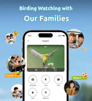 Bird Feeder with Camera, 2K HD AI Smart Identify BirdSpecies Video Camera with Solar Panel Outdoors Birdhouse with Cam, Instant Arrival Alerts, Capture BirdVideo Ideal Present for Bird Lover by CozyNest Decor