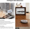 roborock S8 Max Ultra with Auto Water Refilling and Drainage System Robot Vacuum and Mop, FlexiArm Design, Smart Dirt Detection, Self-Emptying, 8000Pa Suction for Various Floors, Pet Hair, White by CozyNest Decor