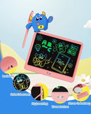 TEKFUN LCD Writing Tablet for Kids Girls Toys, 12 Inch Erasable Drawing Tablet Doodle Board Colorful Doodle Pad, Gifts for Toddlers Girls Adults (Pink) by TinyTreasures Baby Boutique