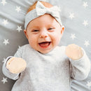 Adjustable Baby Mittens No Scratch Newborn Cotton Breathable Gloves Warm Baby Mitts for Boys Kids by TinyTreasures Baby Boutique