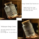 Large Glass Storage Jar, 2 Pack 60 FL OZ Glass Food Storage Containers with Bamboo Lid, Kitchen Containers Cereal Canisters Decorative Jar for Candy Snack Cookies Coffee Tea Nuts Airtight Glass Jars by CozyNest Decor