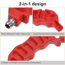 HARFINGTON 2-in-One Drip Irrigation Tubing Hole Punch 8mm for 1/4 Inch Fitting and Emitter Insertion Drip Tube Hole Punch Fitting Insertion Tools for Laying Branch Drip Pipes, Red by GreenHaven Gardens