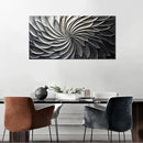 LASMOND Abstract Black and White Wall Art for Living Room Modern Canvas Print Painting Lines Flower Floral Large Artwork Bedroom Home Office Wall Décor (40x20 Inches) by CozyNest Decor